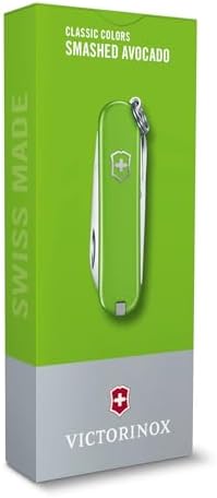 Victorinox Classic SD Swiss Army Knife  Compact 7 Function Swiss Made Pocket Knife with Small Blade  Screwdriver and Key Ring   Camo