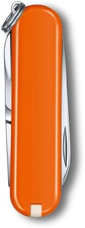 Victorinox Classic SD Swiss Army Knife  Compact 7 Function Swiss Made Pocket Knife with Small Blade  Screwdriver and Key Ring   Camo