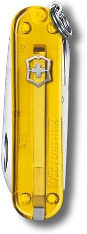 Victorinox Classic SD Swiss Army Knife  Compact 7 Function Swiss Made Pocket Knife with Small Blade  Screwdriver and Key Ring   Camo