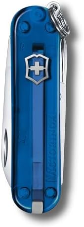 Victorinox Classic SD Swiss Army Knife  Compact 7 Function Swiss Made Pocket Knife with Small Blade  Screwdriver and Key Ring   Camo