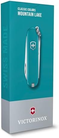 Victorinox Classic SD Swiss Army Knife  Compact 7 Function Swiss Made Pocket Knife with Small Blade  Screwdriver and Key Ring   Camo