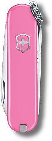 Victorinox Classic SD Swiss Army Knife  Compact 7 Function Swiss Made Pocket Knife with Small Blade  Screwdriver and Key Ring   Camo