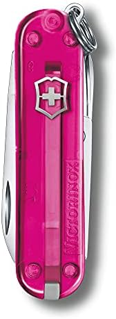 Victorinox Classic SD Swiss Army Knife  Compact 7 Function Swiss Made Pocket Knife with Small Blade  Screwdriver and Key Ring   Camo