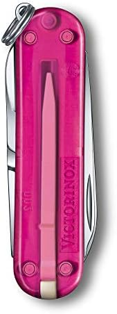 Victorinox Classic SD Swiss Army Knife  Compact 7 Function Swiss Made Pocket Knife with Small Blade  Screwdriver and Key Ring   Camo