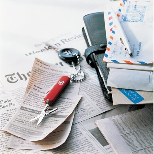 Victorinox Classic SD Swiss Army Knife  Compact 7 Function Swiss Made Pocket Knife with Small Blade  Screwdriver and Key Ring   Camo