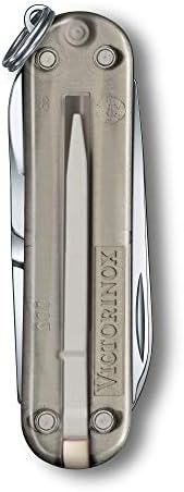 Victorinox Classic SD Swiss Army Knife  Compact 7 Function Swiss Made Pocket Knife with Small Blade  Screwdriver and Key Ring   Camo