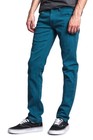 Victorious Men s Skinny Fit Jeans Stretch Colored Pants   DL937   FREE SHIP