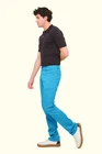 Victorious Men s Slim Fit Colored Denim Jeans Stretch Pants    GS21   FREE SHIP