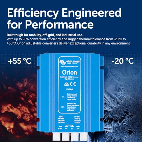 Victron Energy Orion 12/24 Volt 10 amp DC DC Converter Non Isolated  High Power