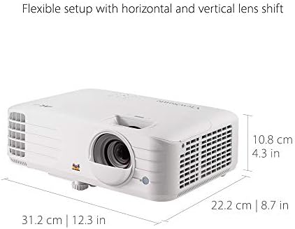 ViewSonic PX701 4K UHD 4K Projector with 3200 Lumens  240Hz  4 2ms  HDR  Auto Keystone  Dual HDMI for Home Theater