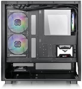 View 270 Plus TG ARGB   Mid Tower Chassis   Black