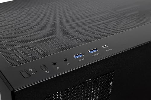 View 270 Plus TG ARGB   Mid Tower Chassis   Black