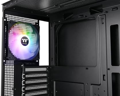 View 270 Plus TG ARGB   Mid Tower Chassis   Black