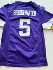 Vikings Minnesota NFL Football Nike On Field Purple Jersey #5 Bridgewater Size S