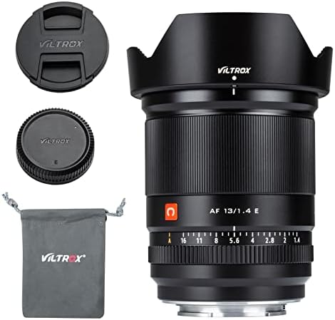 Viltrox AF 13mm F1 4 APS C Lens for Sony E Mount  Ultra Wide Angle Prime Lens for Sony E Mount Cameras a9 a7RIV a7IV a7RIII a7SIII a7II a7C ZV E10II ZV E10 a6700 a6600 a6500 a6400 a6300 a6100 a5100