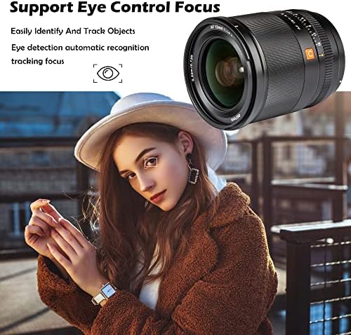 Viltrox AF 13mm F1 4 APS C Lens for Sony E Mount  Ultra Wide Angle Prime Lens for Sony E Mount Cameras a9 a7RIV a7IV a7RIII a7SIII a7II a7C ZV E10II ZV E10 a6700 a6600 a6500 a6400 a6300 a6100 a5100