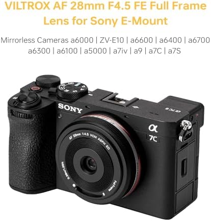 Viltrox AF 13mm F1 4 APS C Lens for Sony E Mount  Ultra Wide Angle Prime Lens for Sony E Mount Cameras a9 a7RIV a7IV a7RIII a7SIII a7II a7C ZV E10II ZV E10 a6700 a6600 a6500 a6400 a6300 a6100 a5100