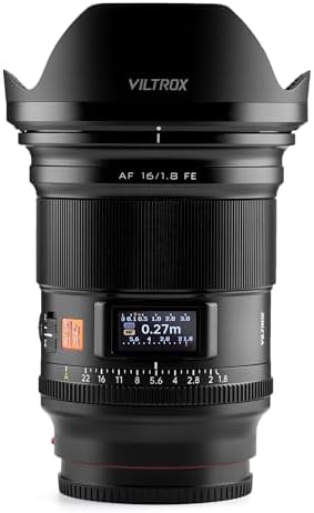 Viltrox AF 13mm F1 4 APS C Lens for Sony E Mount  Ultra Wide Angle Prime Lens for Sony E Mount Cameras a9 a7RIV a7IV a7RIII a7SIII a7II a7C ZV E10II ZV E10 a6700 a6600 a6500 a6400 a6300 a6100 a5100