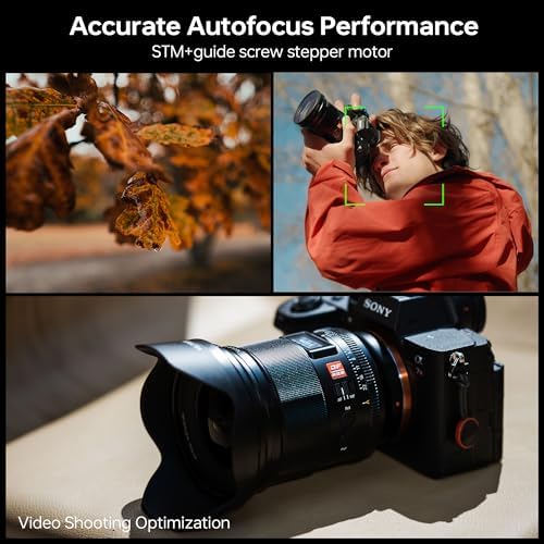 Viltrox AF 13mm F1 4 APS C Lens for Sony E Mount  Ultra Wide Angle Prime Lens for Sony E Mount Cameras a9 a7RIV a7IV a7RIII a7SIII a7II a7C ZV E10II ZV E10 a6700 a6600 a6500 a6400 a6300 a6100 a5100