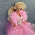 Vintage 1988 Barbie  SuperStar Barbie  Mattel #1604 Pink Blonde 80s