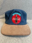Gorra ajustable Vintage Always Coca Cola de mezclilla y gamuza