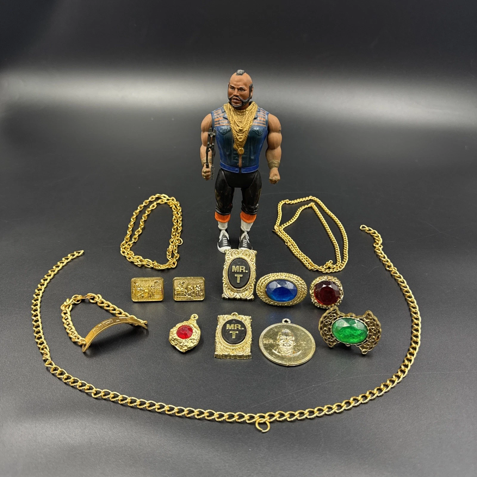 Vintage Mr  T Action Figure The A Team BA Baracus 1983 Cannell Toys