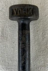 Vintage York 1 Pound Hand Bun Head Dumbell Weight/ Paperweight