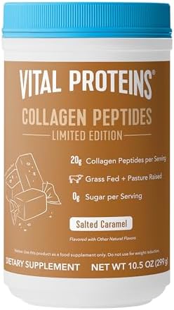 Vital Proteins Collagen Peptides Powder   Grass Fed Collagen Peptides for Hair  Nail  Skin  Bone & Joint Health  Unflavored  27 Servings