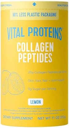Vital Proteins Collagen Peptides Powder   Grass Fed Collagen Peptides for Hair  Nail  Skin  Bone & Joint Health  Unflavored  27 Servings