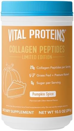 Vital Proteins Collagen Peptides Powder   Grass Fed Collagen Peptides for Hair  Nail  Skin  Bone & Joint Health  Unflavored  27 Servings