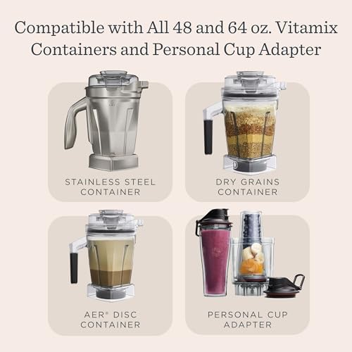 Vitamix 5200 Blender  Professional Grade Blender for Smoothies  Soups  Ice Cream and More  Stainless Steel Blades  Self Cleaning Kitchen Appliance  64 Oz Container  Black