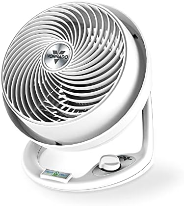 Vornado 610DC Energy Smart Air Circulator Fan with Variable Speed Control  DC Motor  Adjustable Head  Quiet Fan for Bedroom  Office  Home