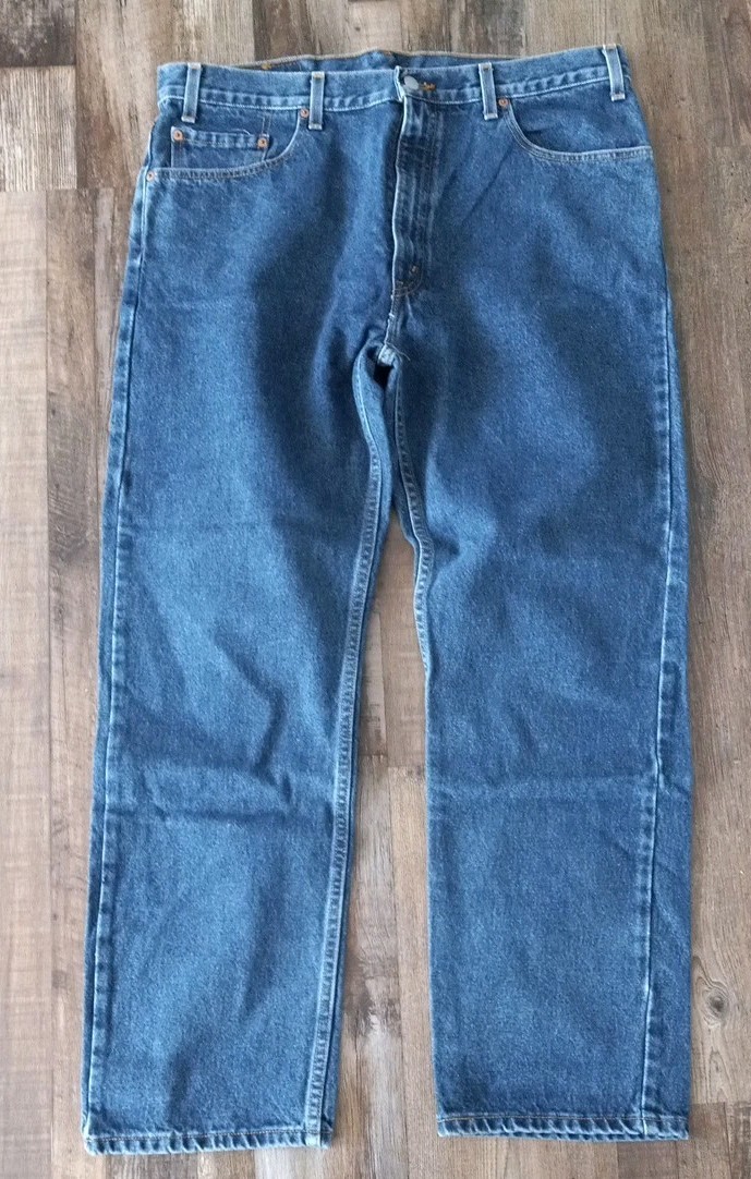Vtg 90s Levis 505 Jeans Mens 38x30 Regular Fit Straight Made In USA 100  Cotton