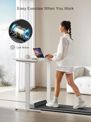 WALKINGPAD Foldable Walking Pad Treadmill for Home Office  Under Desk Treadmill with Adaptive Speed Control  Compact Design for Small Spaces  No Assembly Needed
