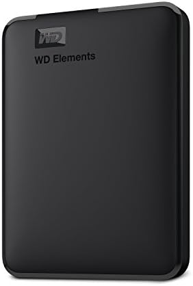 WD 2TB Elements Portable External Hard Drive for Windows  USB 3 2 Gen 1/USB 3 0 for PC & Mac  Plug and Play Ready   WDBU6Y0020BBK WESN