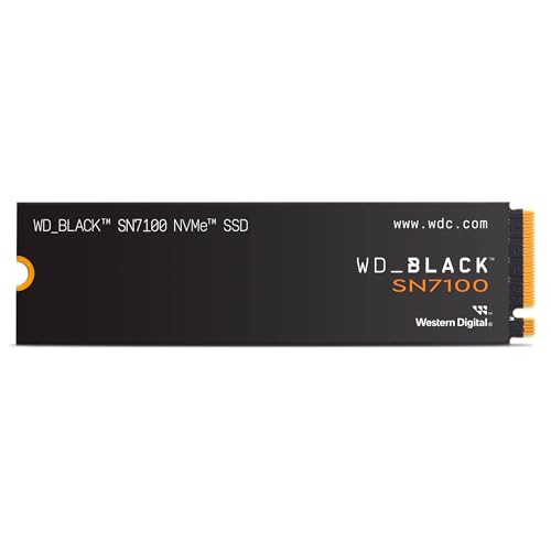 WD BLACK 1TB SN7100 NVMe Internal Gaming SSD Solid State Drive   Gen4 PCIe  M 2 2280  Up to 7 250 MB/s   WDS100T4X0E  New Version
