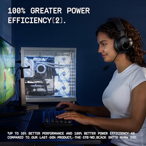 WD BLACK 1TB SN7100 NVMe Internal Gaming SSD Solid State Drive   Gen4 PCIe  M 2 2280  Up to 7 250 MB/s   WDS100T4X0E  New Version
