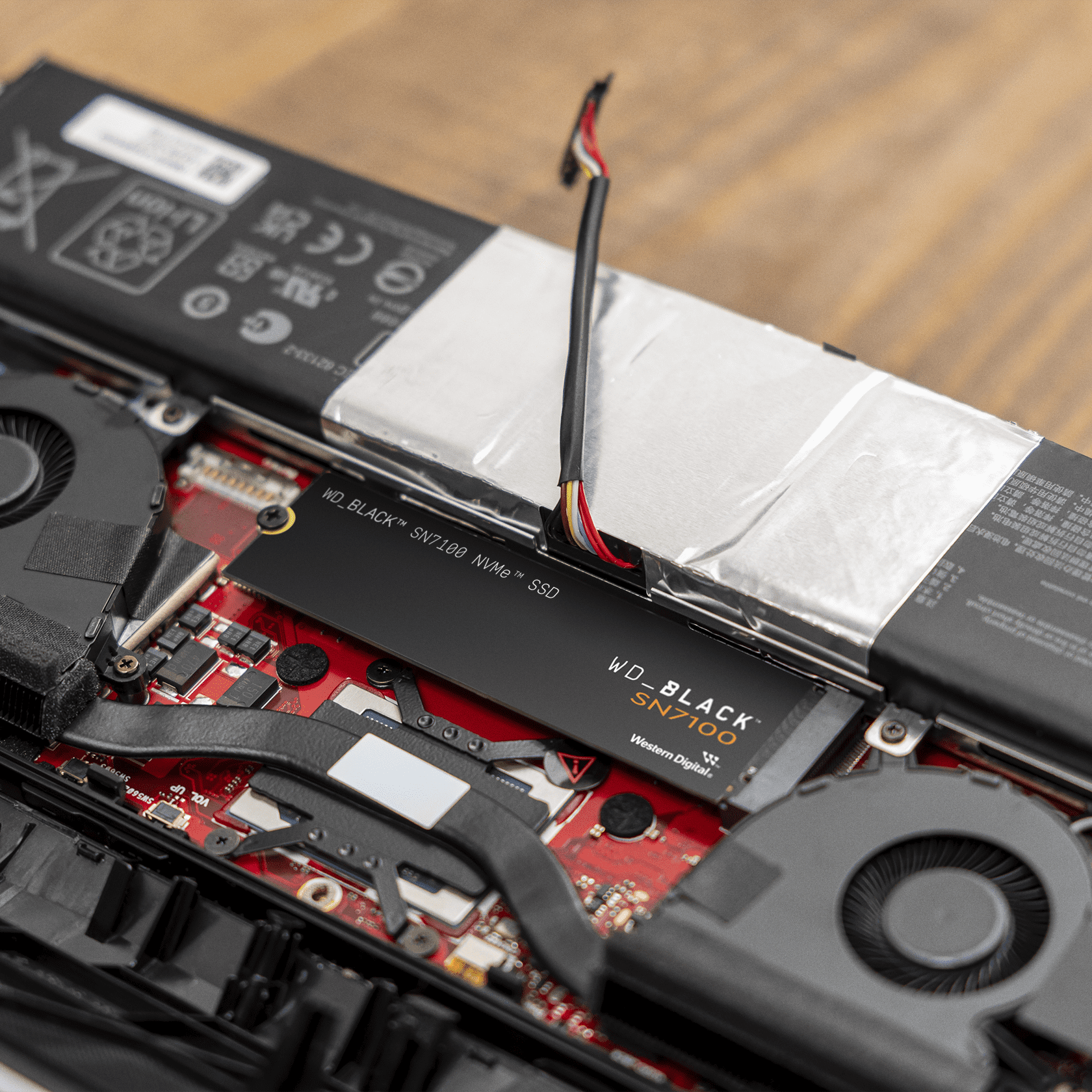 WD BLACK 1TB SN7100 NVMe Internal SSD Powered by Sandisk   PCIe Gen4 M 2 2280  up to 7 250 MB/s Internal Solid State Drive