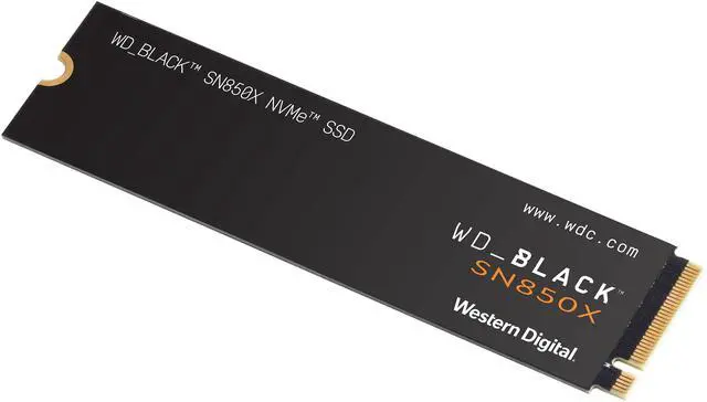 WD BLACK 2TB SN850X NVMe Internal Gaming SSD Solid State Drive   Gen4 PCIe  M 2 2280  Up to 7 300 MB/s   WDS200T2X0E