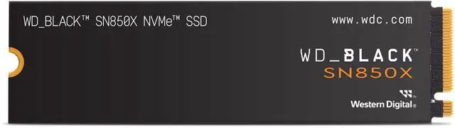 WD BLACK 2TB SN850X NVMe Internal Gaming SSD Solid State Drive   Gen4 PCIe  M 2 2280  Up to 7 300 MB/s   WDS200T2X0E