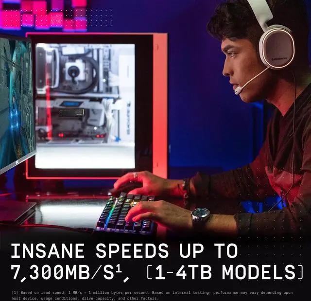 WD BLACK 4TB SN850X NVMe Internal Gaming SSD Solid State Drive   Gen4 PCIe  M 2 2280  Up to 7 300 MB/s   WDS400T2X0E