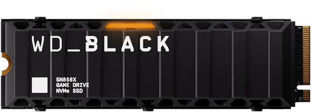 WD BLACK 8TB SN850X NVMe Internal Gaming SSD Solid State Drive with Heatsink   Works with Playstation 5  Gen4 PCIe  M 2 2280  Up to 7 300 MB/s   WDS800T2XHE
