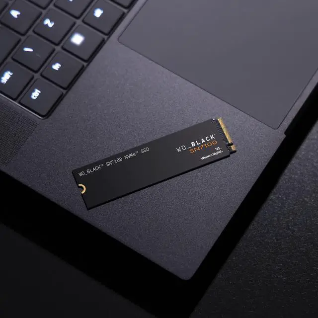 WD BLACK SN7100 M 2 2280 1TB PCI Express 4 0 x4 TLC 3D NAND Internal Solid State Drive  SSD  WDS100T4X0E