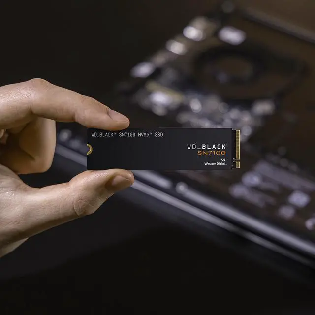 WD BLACK SN7100 M 2 2280 1TB PCI Express 4 0 x4 TLC 3D NAND Internal Solid State Drive  SSD  WDS100T4X0E