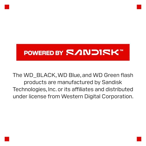 WD_BLACK SN850X 2TB NVMe SSD - M.2 2280, velocidades de lectura de hasta 7,300 MB/s, velocidades de escritura de hasta 6,300 MB/s, expansión para juegos, unidad interna de estado sólido de alto