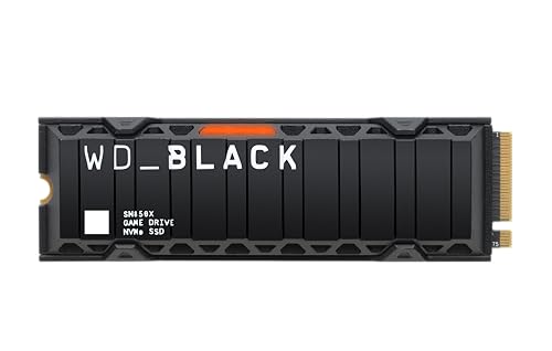 WD_BLACK SN850X 2TB NVMe SSD - M.2 2280, velocidades de lectura de hasta 7,300 MB/s, velocidades de escritura de hasta 6,300 MB/s, expansión para juegos, unidad interna de estado sólido de alto