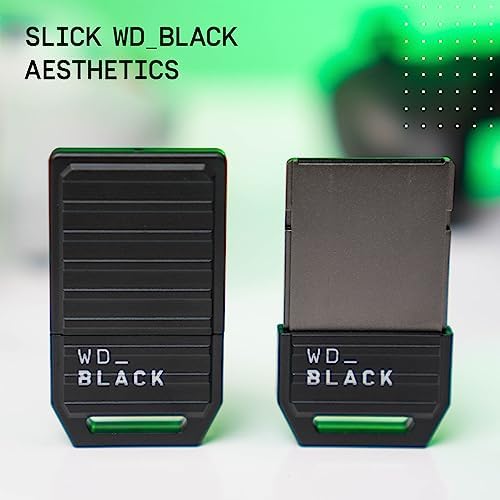 WD Black 1TB C50 Storage Expansion Card  Officially Licensed for Xbox   Quick Resume  Plug & Play  NVMe SSD Expansion for Xbox Series X S Gaming Consoles   WDBMPH0010BNC WCSN