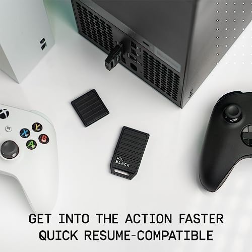 WD Black 1TB C50 Storage Expansion Card  Officially Licensed for Xbox   Quick Resume  Plug & Play  NVMe SSD Expansion for Xbox Series X S Gaming Consoles   WDBMPH0010BNC WCSN