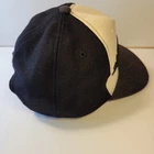 WEIRD Snapback Hat Black Gray White Embroidered Adjustable Cap Wool Blend Unisex