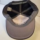 WEIRD Snapback Hat Black Gray White Embroidered Adjustable Cap Wool Blend Unisex